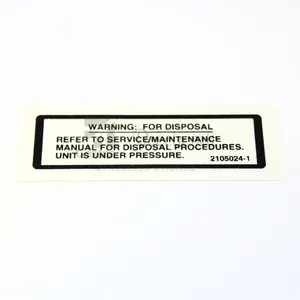 Cessna 2105024-1 PLACARD